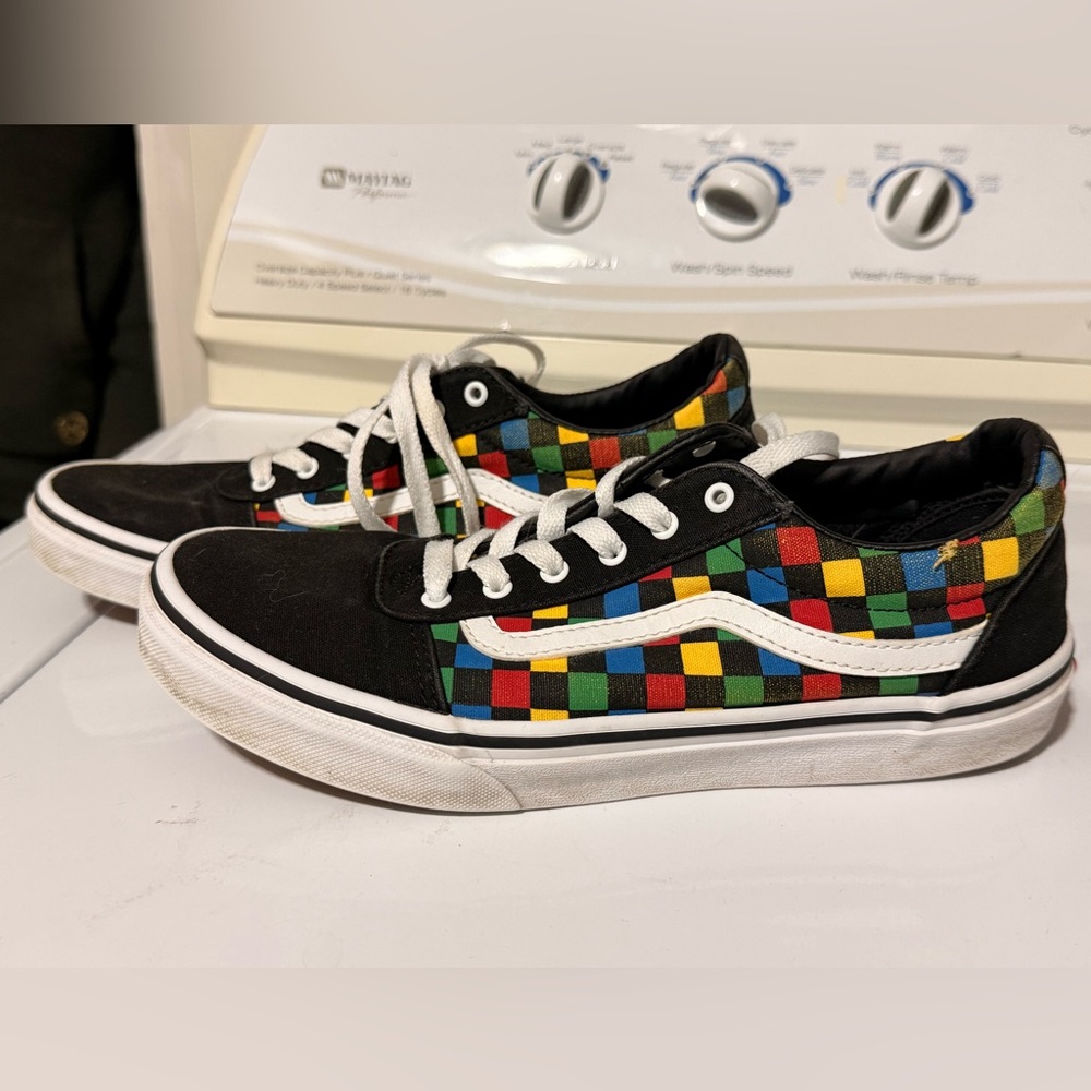 Vans Multicolor Checkered Shoes